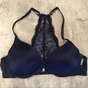 NWOT Navy Racerback Bra